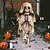 abordables Halloween-Squelette suspendu, fantôme, scène d'horreur, accessoire, crâne, pendentif, extérieur, 75 cm x 35 cm, maison &amp;cartes de vœux de jardin &amp;fournitures de fête fournitures de fête décorations de fête