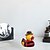 abordables Halloween-Canard punk gothique en résine, canards d&#039;Halloween, canard rock, canard punk des années 80, figurine de canard effrayante à collectionner, jouets de bain canard foncé, cadeaux, objets de collection,