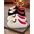 economico Per le donne-pantofole unisex da clown horror pelose con fodera in peluche rosso - comode scarpe da interno per Halloween, per feste in maschera spaventose e appassionati di film horror