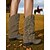 abordables Cowboy et bottes occidentales-Bottes de cowboy mi-mollet kaki pour femmes - style western en faux daim avec détails brodés et talon bas, bottes d&#039;équitation confortables pour l&#039;automne et l&#039;hiver pour les looks streetwear en plein