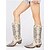 abordables Cowboy et bottes occidentales-bottes de cowboy western vintage ornées de strass pour femmes, design en cuir brodé pour les mariages et les occasions spéciales