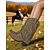 abordables Cowboy et bottes occidentales-Bottes de cowboy mi-mollet kaki pour femmes - style western en faux daim avec détails brodés et talon bas, bottes d&#039;équitation confortables pour l&#039;automne et l&#039;hiver pour les looks streetwear en plein