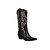 levne Cowboy &amp; Western Boots-Dámské kovbojské boty v západním stylu s vyšívanými kamínky, ideální pro městskou bohémskou módu a slavnostní příležitosti