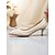 baratos Formal-conjunto de sapatos de salto gatinho com pérolas e bolsa combinando para mulheres - sapatos de noiva elegantes e bolsa para casamentos e ocasiões especiais