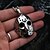 baratos Halloween-Colar com pingente de máscara de terror - joia gótica ousada de liga durável para homens &amp;mulheres, presente de Halloween estilo hip-hop punk, traje casual o ano todo, acessórios góticos, acessório de