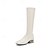 abordables Bottes à la mode-bottes extensibles hautes pour femmes avec talons de forme unique et design minimaliste, chaussures de mode urbaine chic