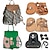 abordables Hasta 30 $-Kit de mochila de cuero tejido de 7 piezas para bricolaje: bolso de cuero sintético hecho a mano con base y solapa, aguja de crochet y accesorios, para adultos. &amp;Adolescentes: perfecto para