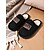 abordables Claquettes et tongs femme-Chaussons d&#039;intérieur en peluche rose large pour femmes – des chaussons d&#039;intérieur confortables avec semelle coussinée pour la maison, le dortoir et les moments de détente