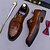 billige Klassiske Pensko-Herresko i svart ekte skinn med munkestropper – første lag med kuskinn med krokodilletekstur og brogue-detaljer, klassiske formelle forretningssko for kontor, bryllup og profesjonelle anledninger