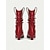 abordables Bottes souples-Bottines souples rouges pour femmes avec tige froncée douce, talon bas, chaussures de style urbain chic pour femmes, parfaites pour les tenues décontractées et urbaines de tous les jours