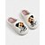 abordables Pour les femmes-Chaussons d&#039;Halloween pour femmes - mules d&#039;intérieur en peluche noire avec broderie tournesol et fantôme 3D, style chaleureux et confortable pour les vêtements d&#039;automne et les fêtes de saison