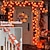 cheap Decorative Lights-10/20/40 LED Maple Leaf Pumpkin String Lights Battery Powered Autumn Theme Decoration for Halloween Christmas Thanksgiving Holiday Home Courtyard Decoration