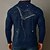 voordelige Polo met dierenprint voor heren-Voor heren Patroon met dieren Polo Lange mouw Poloshirt Revers Casual Buiten Straat Sportkleding Alledaagse kleding 3D-afdrukken Knop Lente Herfst Winter Zwart blauw Paars
