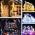 abordables Guirlandes lumineuses USB-10 Pcs 5M/16,4FT 50 LED Lumières de Guirlande Féériques Halloween Saint-Valentin Nouvel An Fête de Mariage Décoration Intérieure et Extérieure Lumières en Fil de Cuivre Alimentation USB IP44 Étanche