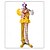 preiswerte Halloween-Halloween elektrischer Sensor stehender Clown Ornament Spukhaus Party leuchtende schwingende dekorative Requisite