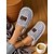 abordables Claquettes et tongs femme-Chaussons d&#039;intérieur en peluche rose large pour femmes – des chaussons d&#039;intérieur confortables avec semelle coussinée pour la maison, le dortoir et les moments de détente