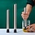 abordables Utensilios de cocina y gadgets-2 agitadores de jugo y trituradores de hielo de acero inoxidable: exprimidor de limón manual y prensa de frutas con mango ergonómico, herramientas de cocina duraderas para cócteles y batidos.