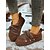 abordables Bottes de neige et d&#039;hiver-Chaussures à lacets en similicuir marron pour femme, doublées de polaire – Chaussures plates confortables et décontractées pour l&#039;hiver, idéales pour l&#039;extérieur, les voyages et le froid