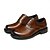 baratos Sapatos Sociais Clássicos-Sapatos sociais oxford masculinos de couro legítimo - design brogue clássico de couro bovino de primeira camada, sapatos sociais formais com cadarço para escritório, casamentos e trajes profissionais