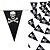 abordables Halloween-Bannière de pirate d'Halloween, crâne, drapeau de pirate, décorations de pirate, bateau de pirate, fanion, décoration pour célébration de mariage, fournitures de fête en plein air, 5 m