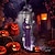 levne Halloween-děsivý řetěz duch halloween zahradní párty atmosféra dekorace strašidelné žertíky klec duch rekvizity