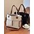 voordelige Handtas &amp; Draagtassen-Grote canvas tas voor dames, casual stijl, ideaal voor dagelijks woon-werkverkeer en winkelen, perfect voor modebewuste dames