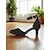 baratos Sapatos de Dança Latina-Sapatos de dança de salão femininos de camurça preta - salto baixo fechado, sapatos profissionais para prática com tira no tornozelo