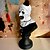 abordables Halloween-Statue de buste de clown d'art d'horreur, ornements de clown d'Halloween, sculpture de figurines de clown de film d'horreur en résine, accessoires de décoration d'Halloween effrayants et réalistes