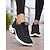 abordables Baskets femme-Baskets Flyknit pour femmes avec semelle à coussin d&#039;air – Chaussures de course légères et décontractées pour le fitness, la marche, la salle de sport et le quotidien