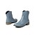 abordables Cowboy y botas occidentales-Botines de piel sintética color vino tinto para mujer: botas cortas de tacón bajo estilo western informal para el trabajo, viajes y atuendos cotidianos.