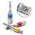 cheap Hand Tools-3Pcs Impact Driver Socket Extension Adapter Extended Converter Power Drill Hex To High Speed Nut Male Square Wrench 1/4 3/8 1/2