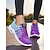 abordables Baskets femme-Baskets Flyknit pour femmes avec semelle à coussin d&#039;air – Chaussures de course légères et décontractées pour le fitness, la marche, la salle de sport et le quotidien