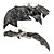 abordables Halloween-Décoration de chauve-souris d'Halloween, accessoires polyvalents, horreur, effrayant