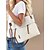 voordelige Handtas &amp; Draagtassen-Grote canvas tas voor dames, casual stijl, ideaal voor dagelijks woon-werkverkeer en winkelen, perfect voor modebewuste dames