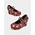 abordables Para mujeres-Zapatos Mary Jane de cuña con estampado de calavera y rosa para mujer: tacones de plataforma góticos para moda alternativa, conciertos y fiestas de Halloween.
