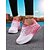 voordelige Damessneakers-Flyknit hardloopschoenen voor dames – lichtgewicht veterschoenen voor in de sportschool, joggen en op straat