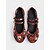 abordables Para mujeres-Zapatos Mary Jane de cuña con estampado de calavera y rosa para mujer: tacones de plataforma góticos para moda alternativa, conciertos y fiestas de Halloween.