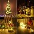 abordables Lumières de Noël-Guirlande lumineuse élégante à 10 LED pour réception de mariage, 1 m, 10 LED, fil de cuivre, alimentée par batterie, pour Noël, fête, mariage, décoration de la maison, sans batterie