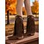 baratos Cowboy &amp; Western Boots-Botas de cowboy femininas de couro sintético marrom com franjas – botas de cano médio bordadas com estilo western, bico quadrado e salto baixo, estilo boho country para rodeios, festivais de música e trajes de outono-inverno