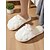preiswerte Damenslipper &amp; Flip-Flops-Rosa Plüsch-Hausschuhe für Damen – pelzige Winterpantoffeln mit Satinschleife für Schlafzimmer, Wohnzimmer und gemütliches Zuhause