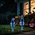 abordables Halloween-Décoration d'extérieur pour Halloween, 1 paquet de panneaux de jardin d'Halloween, piquets de jardin doubles fantômes, panneau fantôme extérieur effrayant pour toile de fond photo, fête, allée,
