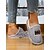 abordables Claquettes et tongs femme-Chaussons d&#039;intérieur en peluche rose large pour femmes – des chaussons d&#039;intérieur confortables avec semelle coussinée pour la maison, le dortoir et les moments de détente