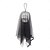 baratos Halloween-Fantasma pendurado de caveira de gaze de Halloween com olhos brilhantes, adereços de decoração de Halloween de terror para casa mal-assombrada, bar, restaurante, decoração KTV, pingente de fantasma