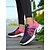 abordables Baskets femme-Baskets Flyknit pour femmes avec semelle à coussin d&#039;air – Chaussures de course légères et décontractées pour le fitness, la marche, la salle de sport et le quotidien