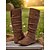 abordables Botas holgadas-Botas altas hasta la rodilla de piel sintética negra para mujer, con detalle de cremallera lateral y hebilla, ideal para montar a caballo y otoño.