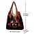 abordables Bolsas-Bolso de mano de calabaza de Halloween para mujer: bolso de hombro de compras plegable y reutilizable con patrón de calabaza para uso informal, de fiesta y diario.