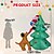 abordables lumières de Noël en plein air-1 pc 0.6 W Gonflable de Noël Gonflable Blanc Chaud 12 V 12 Perles LED Noël