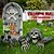 economico Halloween-Decorazione di Halloween con teschi, braccia e paletti per giardino interno ed esterno, teschi e scheletri, prato, cimitero per decorazioni di Halloween
