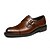 billige Klassiske Pensko-Herresko i svart ekte skinn med munkestropper – første lag med kuskinn med krokodilletekstur og brogue-detaljer, klassiske formelle forretningssko for kontor, bryllup og profesjonelle anledninger