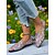 billige Slip-ons og loafers til kvinner-Røde, spisse, flate damesko – elegante slip-on loafers til jul, fester og hverdagsantrekk